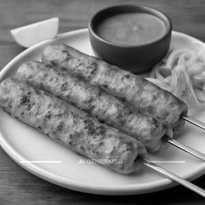 Chicken seekh kebab