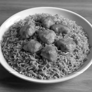 Butter Chicken Fried Rice