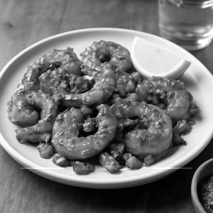 Hot Garlic Prawns