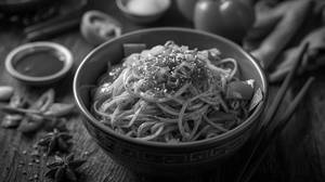Veg Korean Spicy Noodles