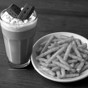 KitKat Shake+Peri Peri Fries