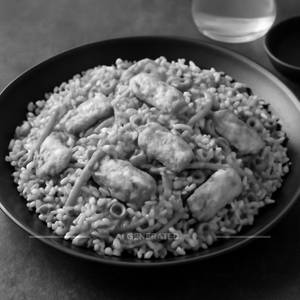Chicken Singapore Fried Rice
