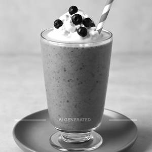 Black Current Milkshake