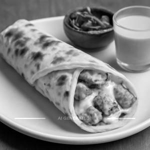 Cheese Soya Chaap Roll
