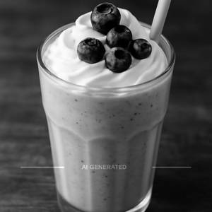 Blueberry Milkshake 
