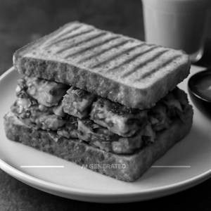 Spicy Paneer Sandwich