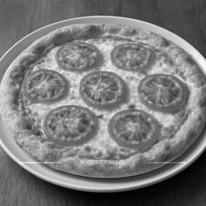 Cheese And Tomato Pizza