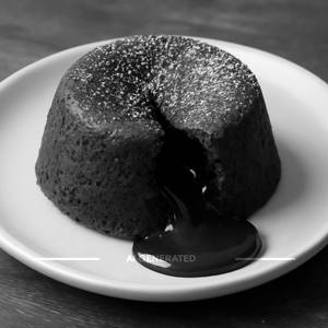 Nutella chocolate well cake