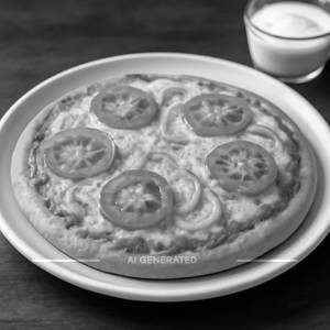 Onion Tomato Pizza (8 Inch)