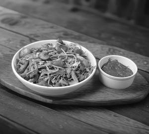 Mushroom noodles
