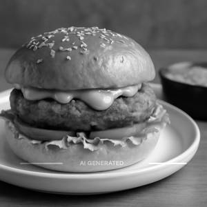 Mexican Aloo Tikki Burger 
