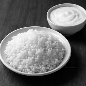 Plain Rice-Curd