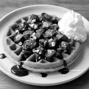 Snickers Waffle