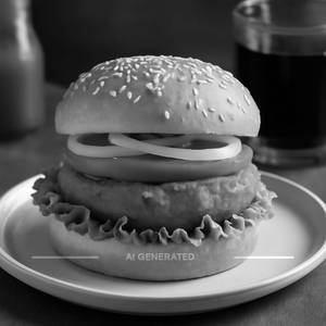 Crispy Aloo Tikki Burger