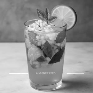 Blue Curacao Mojito [350 Ml]