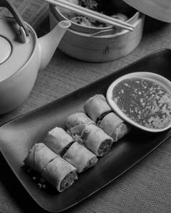 Shanghai Spinach Spring Roll