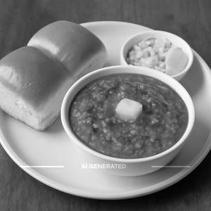 Plain pav bhaji