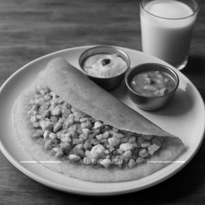 Paneer Sweetcorn Dosa