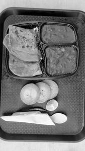 Rajma + 2 Plain Parathas And Salad