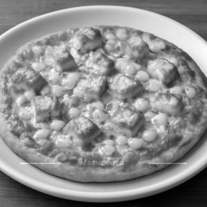 Paneer corn pizza