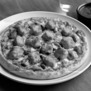 Paneer wraped pizza