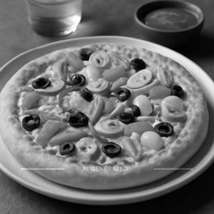 Veg exotica pizza
