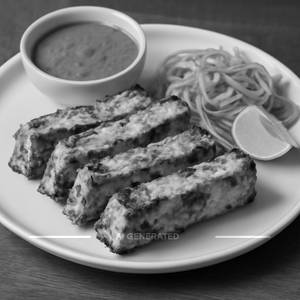 Afghani  Paneer Plate