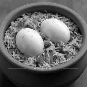Egg Biryani 2 Egg