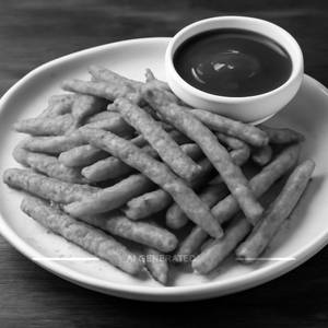 Barbeque french fries