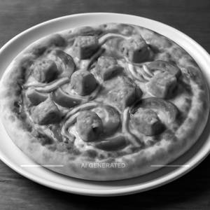 Tandoori paneer pizza [7 inches] + Cold Drink (Sprite 250 ml )