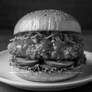 Chicken Hot & Spicy Burger