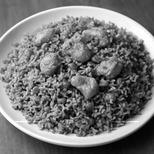 Chicken Triple Fried Rice