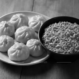 Veg Butter Momos [8 Pieces]+
Spicy Peri Peri Maggi