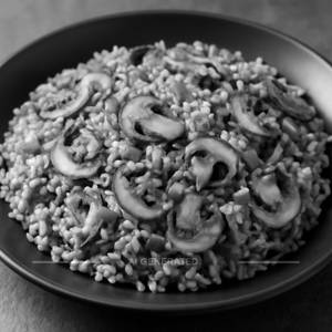Mushroom Triple Fried Rice
