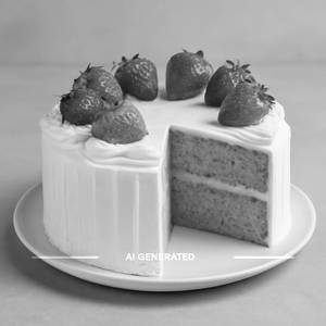 Eggless Strawberry Cake [1 Kg]