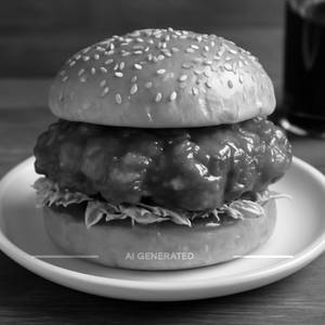 Korean Chicken Burger