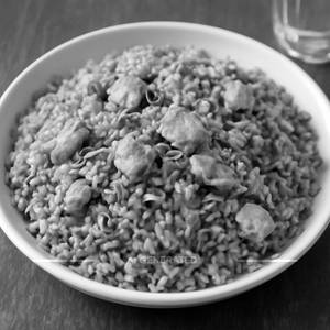 Chicken triple fried rice