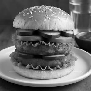 Double decker burger