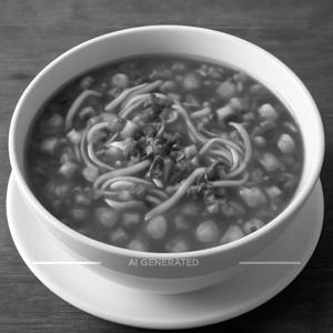 Veg talumein soup