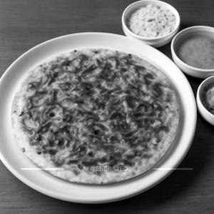 Onion uttapam          
