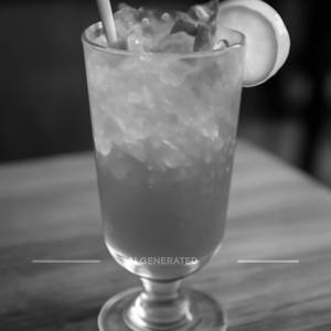 Blue Lagoon Mocktail