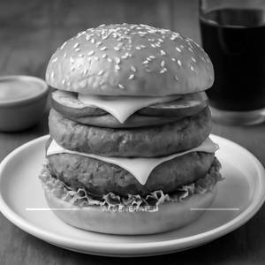 Veg Maharaja Burger