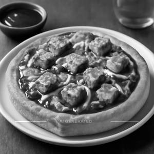 Paneer Barbeque Sandwich Pizza