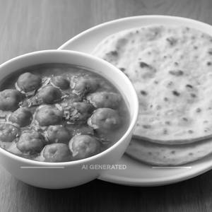 Soya Vadi Curry + 2 Chapati
