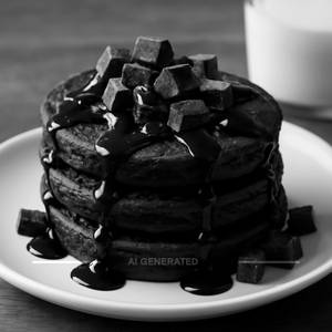 Triple Chocolate Pancake