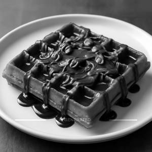 Triple Chocolate Waffle