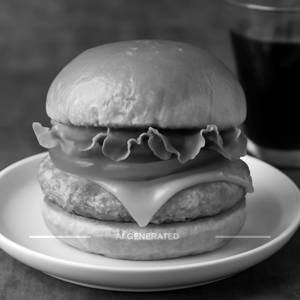 Chicken cheese burger