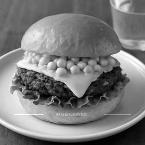 Corn Cheese Burger