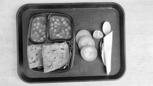 Chole + 2 Plain Parathas And Salad