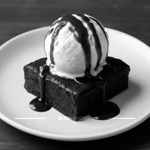 Brownie With Icecream